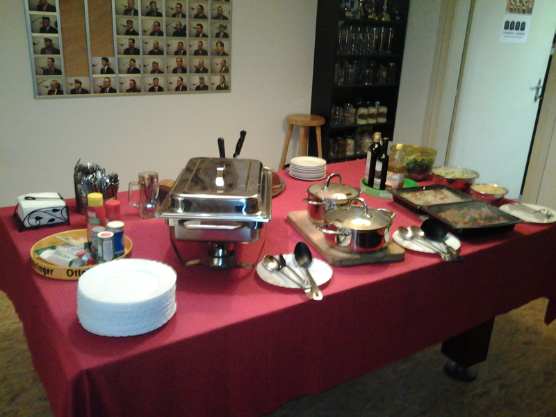 Büffet zum Stiftungsfest 2022