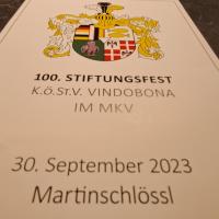 Einladung 100. StF Vindobona 1