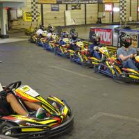 Daytona GoCartbahn: Gral Wien in der Startaufstellung