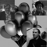 Cicero-Helga-Sokrates mit Luftballons