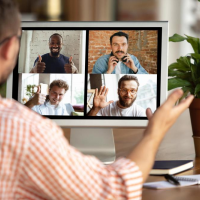 Synbolbild für virtuellen Budenabend im Internet 