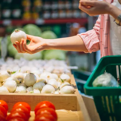 Einkauf im Supermarkt