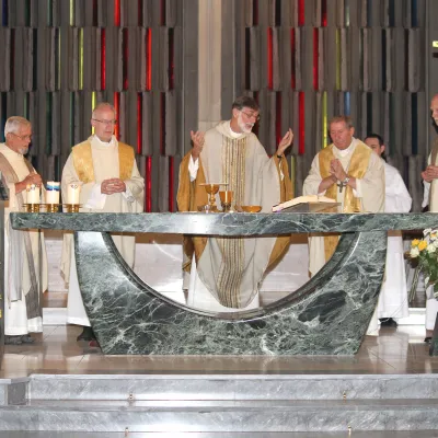 Hochamt in der Kirche Gatterhölzl