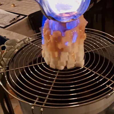 Krambambuli Zucker brennt