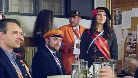 Vindobona nova - eine der ersten Mädchenstudentenverbindungen in Wien - befreundet mit dem MKV