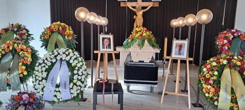 Aufbahrung Romantikfriedhof Maria Enzersdorf 19.10.2022