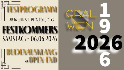 Programmvorschau Festkommers am 06.06.2026 ab 16 Uhr