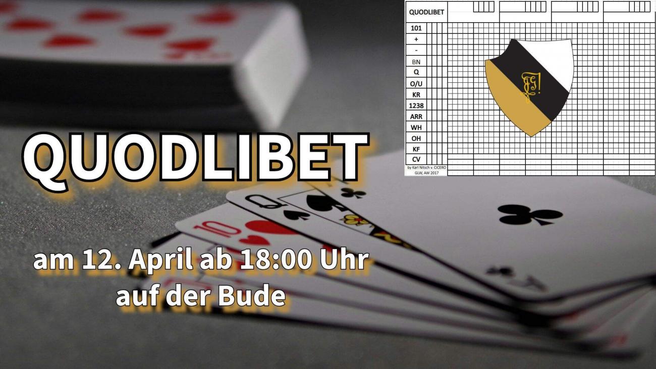 Quodlibet studentisches Kartenspiel