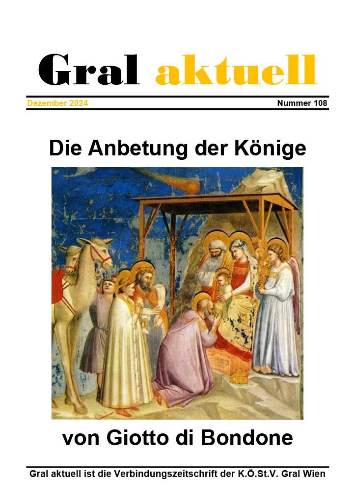 Titelbild Gral aktuell Anbetung der Könige von Giotto di Bondone