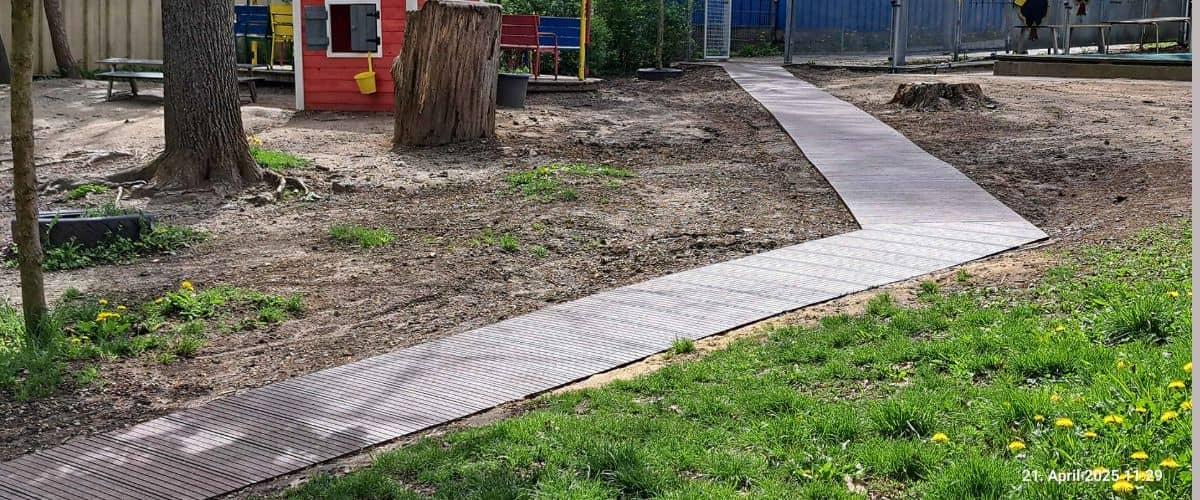 Der neue, barrierefreie Budenzugang der Gral Wien im MKV