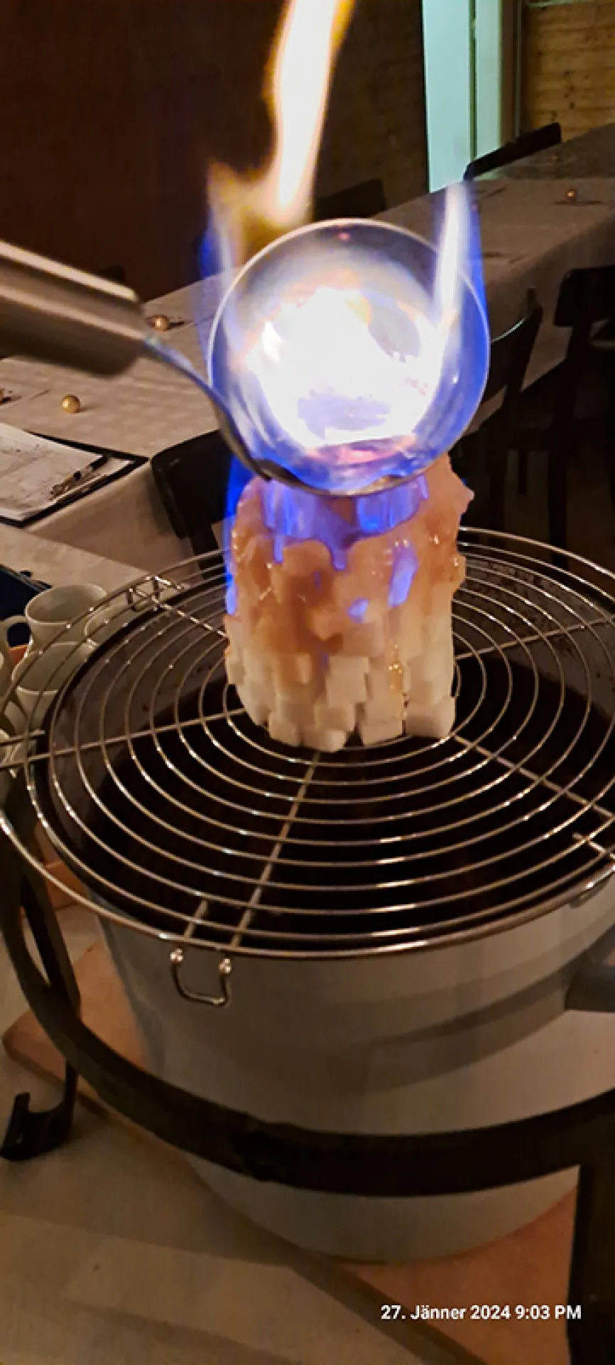 Krambambuli Zucker brennt